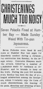 The Toronto World, May 23, 1912.